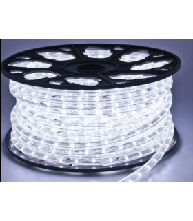 TUBO FLEX 50 mt.TRANSP+TRANSP "LED"- 2 VIAS CHASIN