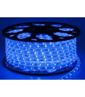 TUBO FLEX 48 mt.AZUL LED