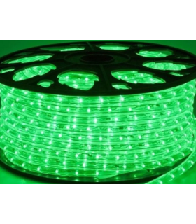 TUBO FLEX 50 mt.VERDE LED