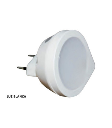 PILOTO LED DETECTOR CREPUSCULAR BLISTER 0,4W 6500K 50º 230V