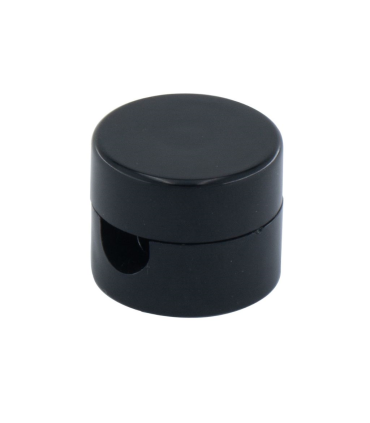 SUJETACABLES NEGRO (5 PCS)