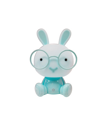 LUZ NOCTURNA CONEJITO AZUL 5V CON USB