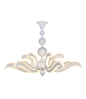 LAMPARA LED 6 BRAZOS 6x15W 2700K 120º 230V BLANCO