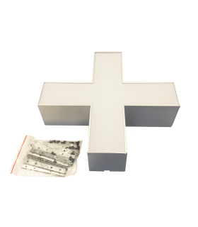 ACCESORIO LUMINARIA COLGANTE LED 4200K CONEXION EN CRUZ