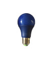 LAMPARA STANDARD LED AZUL E27 9W 180º 230V