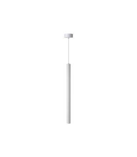 LAMPARA LED COLGANTE TUBULAR 600MM 8W 3000K 24º 230V BLANCO