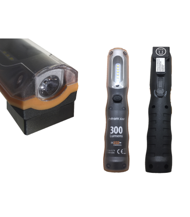 PORTATIL LED RECARGABLE IP54 3+1W 6400K 120º