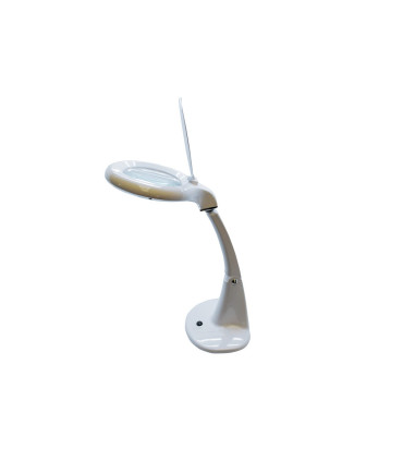 FLEXO LED LUPA AUMENTO 3X/12X 4W 6500K 100º 230V BLANCO