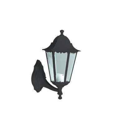 FAROL ALUMINIO BRAZO ABAJO NEGRO