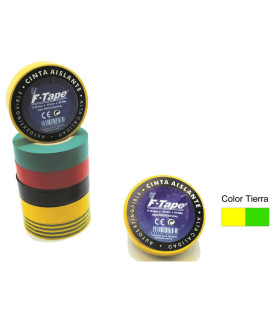 CINTA AISLANTE 10X19 TIERRA