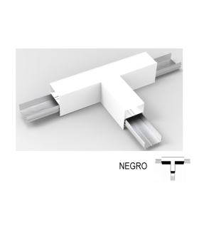 ACCESORIO LUMINARIA COLGANTE LED 12W 4000K CONEXION EN T NEGRA