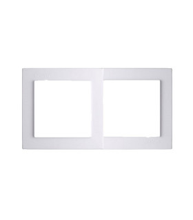 MARCO TRIPLE BLANCO SERIE 8000