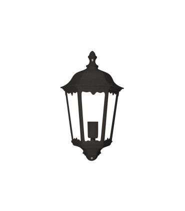 FAROL PARED COLOR NEGRO