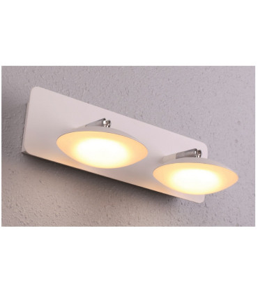 APLIQUE LED DECO 2x6W 2700K 120º 100-240V BLANCO