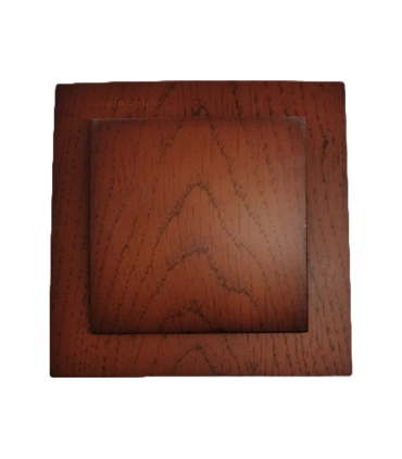 CONMUTADOR CRUZAMIENTO NOGAL EMPOTRAR SERIE 8000