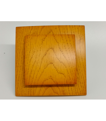 CONMUTADOR CRUZAMIENTO ROBLE EMPOTRAR SERIE 8000