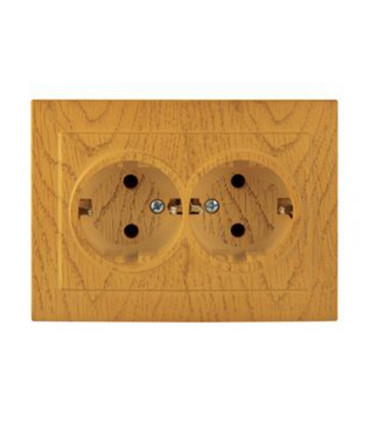 BASE DOBLE  TT LATERAL EMPOTRAR ROBLE SERIE 8000