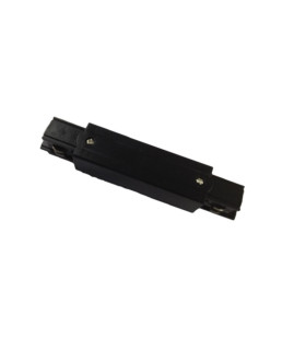 ACCESORIO CARRIL LED 4 VIAS (HASTA 3 ENCENDIDOS) CONECTOR RECTO NEGRO