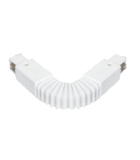 ACCESORIO CARRIL LED 4 VIAS (HASTA 3 ENCENDIDOS) CONECTOR FLEXIBLE BLANCO