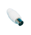 CONECTOR T.V. RECTO MACHO