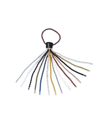 CABLE TRENZADO SEDA 2X0,75 BL