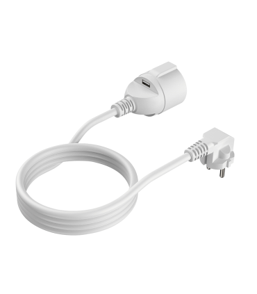 PROLONGACION MANGUERA 3 METROS  3X1.5mm2 + USB TIPO C