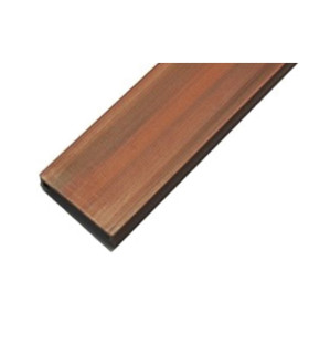 CANALETA AUTOADHESIVA 12X7 mm ( 2 METROS ) MARRON OSCURO