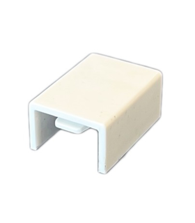 ACCESORIO RECTO PARA CANALETA AUTOADHESIVA 10X15mm