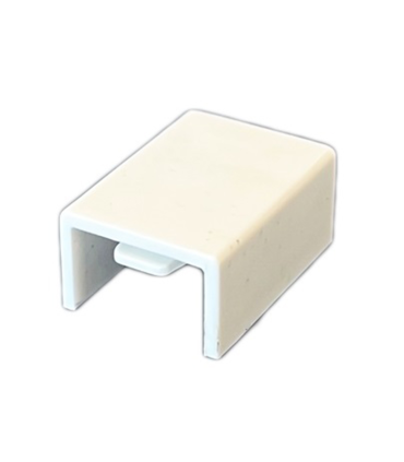 ACCESORIO RECTO PARA CANALETA AUTOADHESIVA 10X15mm