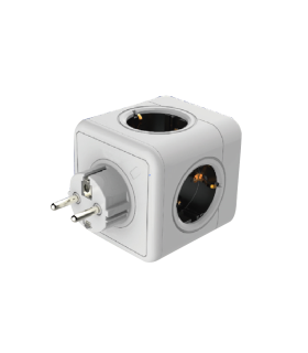 CLAVIJA MODULAR 5 TOMAS COMPATIBLE CON REF 1002910 16A 250V BLANCA