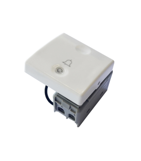 MODULO PULSADOR ANCHO CON INDICADOR LUMINOSO 10A 250V