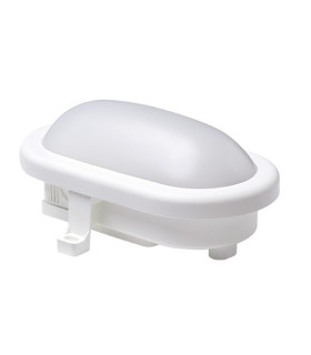 APLIQUE LED OVAL IP44 8W 3000K 120º 230V