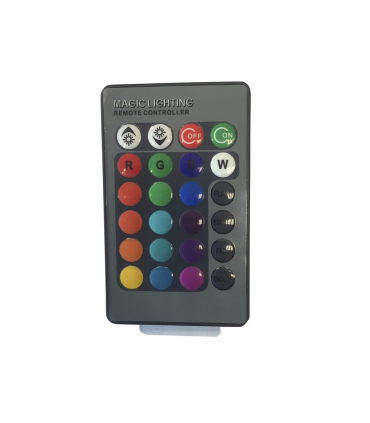 MANDO A DISTANCIA PARA LAMPARA DICROICA LED RGB CON CONTROLADOR