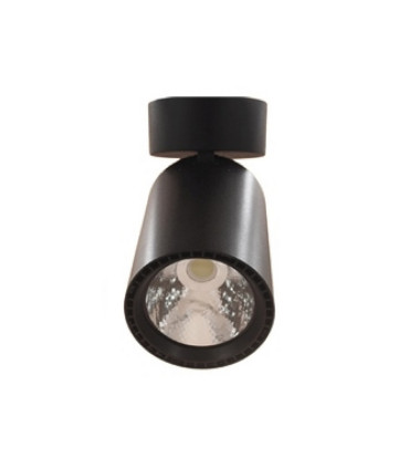FOCO CARRIL LED 4 VIAS (HASTA 3 ENCENDIDOS) 24W 6500K 30º 230V NEGRO