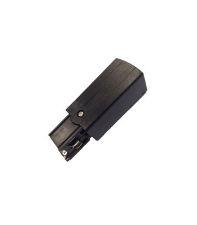 ACCESORIO CARRIL LED 4 VIAS (HASTA 3 ENCENDIDOS) CONECTOR DE CORRIENTE DERECHA  NEGRO