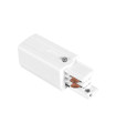 ACCESORIO CARRIL LED 4 VIAS (HASTA 3 ENCENDIDOS) CONECTOR DE CORRIENTE IZQUIERDA BLANCO