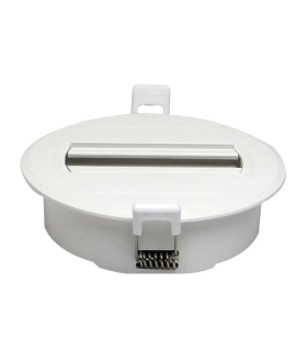 BASE CARRIL EMPOTRAR 4 VIAS BLANCA