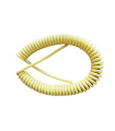 PROLONGACIÓN MANGUERA RIZADA 3X1mm 5 METROS(50 CMTS ENROLLADO)AMARILLA