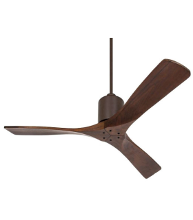 VENTILADOR DE TECHO 35W DC MADERA OSCURA