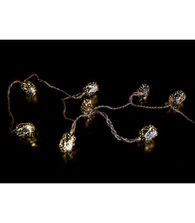 GUIRNALDA CUBO 8 LED 0,48W 24V IP20 5,10METROS