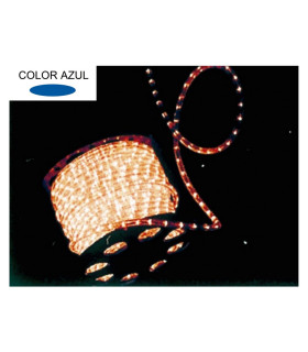 TUBO FLEX 50 mt. AZUL ( 2 VIAS FIJO)