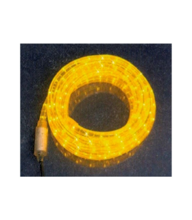 TUBO FLEX. LED 10m  BLANCO CALIDO CON CONTROLADOR DE EFECTOS