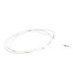 CABLE MAN.PLANA+INT+CLAV 1,8 mt  TRANSPARENTE