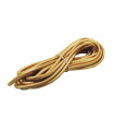 CABLE DECORATIVO TELA 2X0.75mm 5METROS DORADO