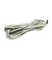 CABLE DECORATIVO TELA 2X0.75mm 5METROS MARFIL