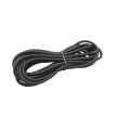 CABLE DECORATIVO TELA 2X0.75mm 5METROS NEGRO