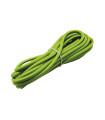 CABLE DECORATIVO TELA 2X0.75mm 5METROS VERDE