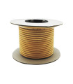 CABLE DECORATIVO TELA 2X0.75mm 25METROS DORADO