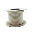 CABLE DECORATIVO TELA 2X0.75mm 25METROS MARFIL