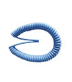PROLONGACIÓN MANGUERA RIZADA 3X1mm 5 METROS (50 CMTS ENROLLADO)AZUL